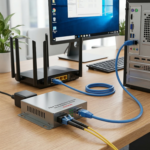 2-PORT 10/100/1000M WDM MEDIA CONVERTER（SINGLE-MODE SINGLE-FIBER SC） - Image 2