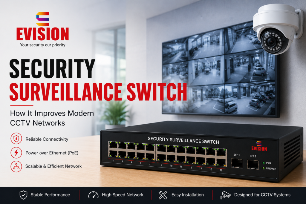 Security Surveillance Switch - How It Improves Modern CCTV Networks
